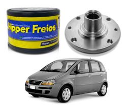 Cubo de roda dianteiro hipper fiat idea 1.4 2005 a 2010