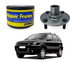 Cubo de roda dianteiro hipper ford ecosport 1.6 2.0 2003 a 2008