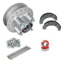 Cubo De Roda Traseira Pop 100 110 Fabreck Rola Lonas Raios