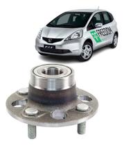 Cubo de roda traseiro honda fit 1.4 1.5 8v 16v 2004 á 2008 traseiro c/rolamento s/abs Cubo de roda traseiro honda fit 1.4 1.5 8v 16v 2004 á 2008 traseiro c/rolamento s/abs