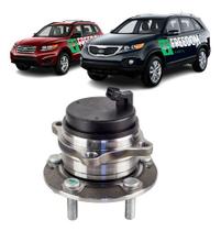 Cubo de roda traseiro hyundai kia santa fé vera cruz sorento 4x4 2.7 3.8 2.4 16v 24v v6 2006 á 2015 c/abs