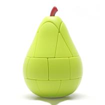 Cubo de velocidade mágico Toy Cube Yealvin 3D Fruit Cube 3 3 (pera)