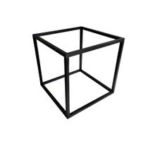 Cubo Decorativo - Quadrado Geométrico, 12 Cm De Altura