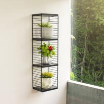 Cubo Decorativo Vertical Decorativo Preto