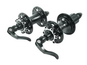 Cubo diant/tras alum 36f rolamentado p/ freio a disco c/ eixo cromo barulhento