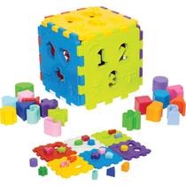 Cubo Didático Brinquedo Educativo