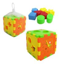 Cubo Didático Colorido 11 cm Cubo Didático Colorido 11 cm