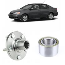 Cubo e Rolamento Roda Dianteira Toyota Corolla 2002 até 2008 05 Furos