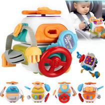 Cubo Educativo 10x1 Brinquedo Sensorial Atividade Montessori