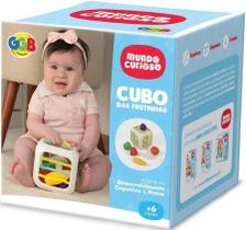 Cubo Educativo Com Frutas Montessori Infantil Atividades Sensorial Bebe