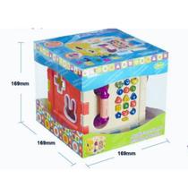 Cubo Educativo Didático Com Som - MR - 8323 Cubo Educativo Didático Com Som - MR - 8323