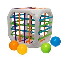 Cubo Entrelaçado com Bolinhas - 1171 - Elka Cubo Entrelaçado com Bolinhas - 1171 - Elka