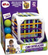 Cubo entrelaçado didatico para bebe - elka