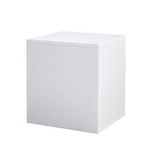 Cubo Expositor Para Vitrine Manequim Loja 40x35x35cm MDF Branco