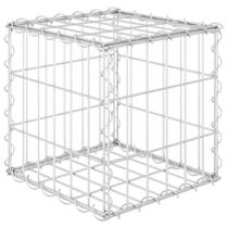 Cubo Gabión para Jardinera Elevada Casafoyer de Alambre de Acero 30x30x30 cm Cubo Gabión para Jardinera Elevada Casafoyer de Alambre de Acero 30x30x30 cm