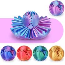 Cubo impresso em 3D Fidget Toy Minleway Gear Ball para alívio do estresse Cubo impresso em 3D Fidget Toy Minleway Gear Ball para alívio do estresse