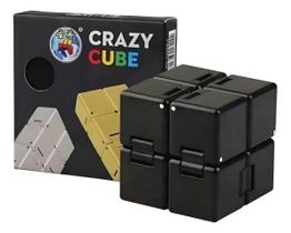 Cubo Infinito Crazy Cube Brinquedo Anti Estresse Cubo Mágico Sortido