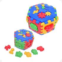 Cubo Interativo Monta E Desmonta Brinquedo Educativo Animais