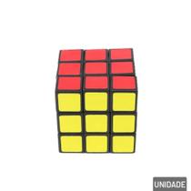 Cubo Mágico 3x3 5cm Médio Colorido EDUCATIVOS