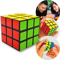 Cubo Magico 3x3 Brinquedo Interativo Anti Stress Crianças