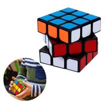 Cubo Mágico 3x3 Brinquedo Interativo para Crianças e Adolescentes Quebra Cabeça Anti Stress