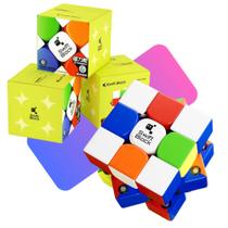 Cubo Mágico 3x3 Profissional Gan Swift Block 355s Magnético