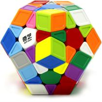 Cubo Mágico 3x3 Profissional Megaminx Stickerless QiHeng QiYi Original Lubrificado