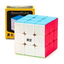 Cubo Mágico 3x3 Profissional Speed Cube Qiyi Warrior S Alto Desempenho Giros Suaves Controle Preciso e Estabilidade