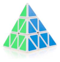 Cubo Magico 3x3 Triângulo Pyraminx Pirâmide Jiehui Adesivo - Like Toys
