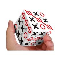 Cubo Mágico 3x3x3 3D UV Com Nove Grades Pintadas Coloridas, Brinquedo Infantil Para Alívio Do