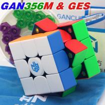 Cubo Mágico 3x3x3 Gan 356 M Magnético + Porcas Ges