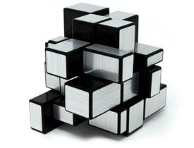 CUBO MÁGICO 3x3x3 MIRROR BLOCKS QIYI PRATEADO