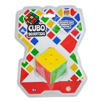 Cubo Mágico 3x3x3 Profissional Colorido Brinquedo Dm Toys