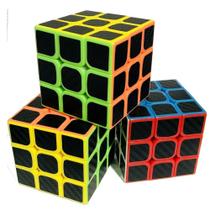 Cubo Mágico 3x3x3 Quebra Cabeça Profissional Carbon Speed Cube