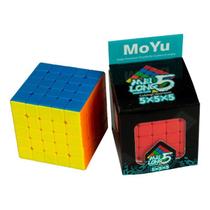 Cubo Mágico 5x5x5 Moyu Profissional Original Colorido