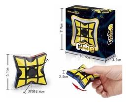 Cubo Mágico Anti Stress Finger Cube Spinner Estrela Gira 360