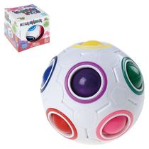 Cubo Mágico Bola Fidget Toy Puzzle Rainbow Ball Anti Estress - Art Brink