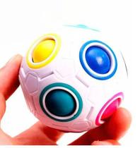 Cubo Magico Bola Fidget Toy Puzzle Rainbow Ball Anti Estress