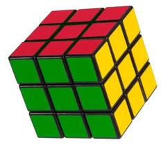 Cubo Mágico Clássico 3x3x3. Brinquedo Cubo Mágico para Iniciantes
