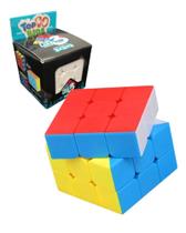 Cubo Magico Cubico 3x3 Profissional Brinquedo Classico Interativo Educativo