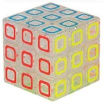 Cubo magico cubo tec transparente braskit