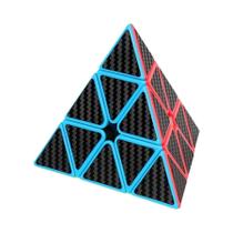 Cubo Mágico De Fibra De Carbono 2x2x2 3x3x3 4x4x4 Pirâmide Skew Sq1 Megaminx Quebra-cabeça Para