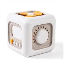 Cubo Mágico De Seis Lados Para Crianças Caixa Montessori Brinquedo De Educação Infantil Para Bebê