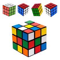 Cubo Magico Grande Brinquedo Divertido Anti Estress 7x7x7cm Cor Da Estrutura Color