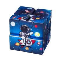 Cubo Mágico Infinito Céu Estrelado: Quebra-Cabeça Labirinto De Quatro Cantos Para Alívio Do Estresse Cubo Mágico Infinito Céu Estrelado: Quebra-Cabeça Labirinto De Quatro Cantos Para Alívio Do Estresse
