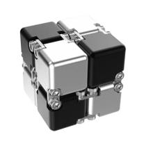 Cubo Mágico Infinito De Liga De Alumínio, Brinquedo Antiestresse, Fidget Toy, Spinner De Mão Fácil