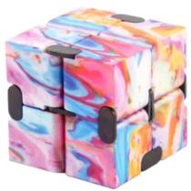 Cubo Mágico Infinity Fidget Anti Estresse Colorido