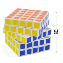 Cubo Mágico Interativo Nivel Hard de Dificuldade 6 cm