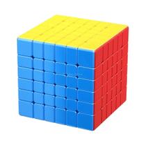 Cubo Mágico Magnético 6x6 Profissional Sem Adesivos MOYU Meilong V2 Brinquedo De Quebra-Cabeça Cubo Mágico Magnético 6x6 Profissional Sem Adesivos MOYU Meilong V2 Brinquedo De Quebra-Cabeça