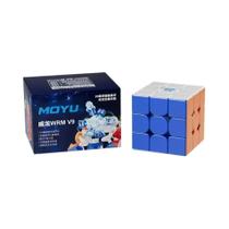 Cubo Mágico Moyu Weilong Wrm V9 3x3 Profissional - Magnético e Stickerless